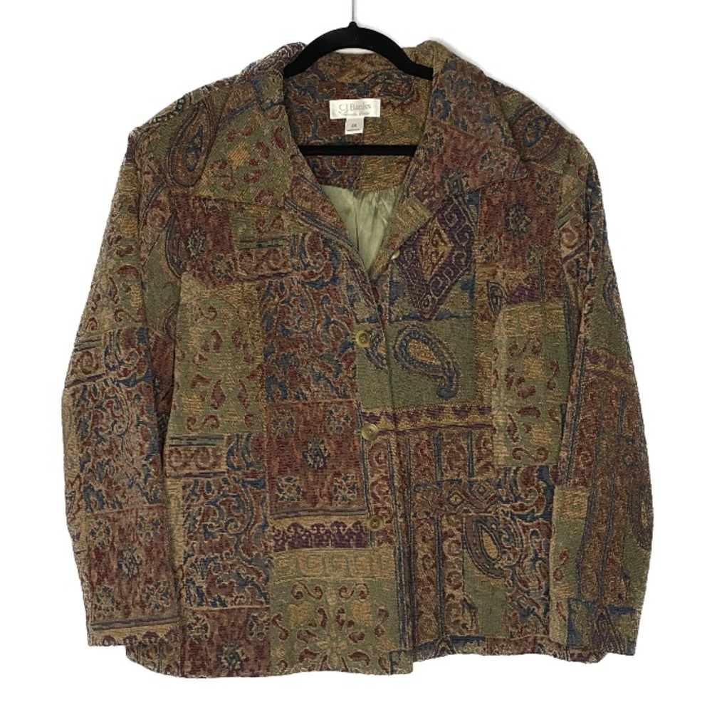 SOLD! Funky Patchwork Blazer Jacket
